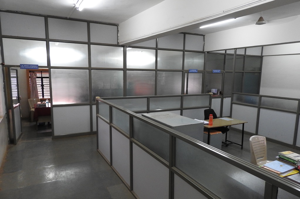 Classrooms at kle nursing college